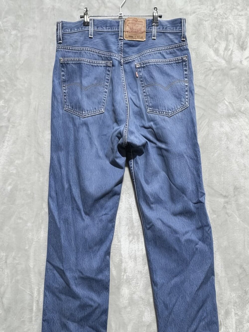 VTG Levi's 501xx Original Straight Jeans Mens 40x34 Blue Denim Button Fly USA - Picture 2 of 5